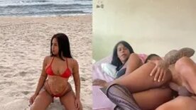 Mayzitta transando pelada com macho do pau gigante