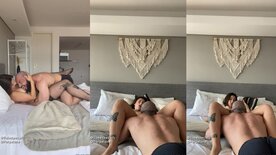 Porn Gabe Spec breaking into hot Porpetane's pussy in bed