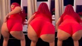 Dançarina Dunyevelly rebola bem gostoso com a raba toda safada e um shortinho curto
