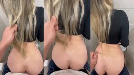 Ousada Priscila Krause dando a buceta no banheiro do shopping