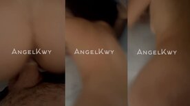 Angel KWY mete que nem uma putinha com o seu macho
