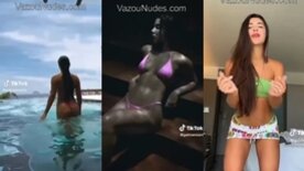 Gabriela Versiani malhadinha gostosa mostrando seu corpinho no biquini cavadinho