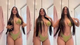 Laura Beatriz caiu na net dançando tiktok só de calcinha