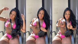 Pocahontas Carioca colocando os peitos grandes pra fora