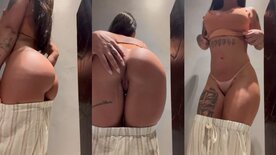 Gabriela Soares peituda gostosa se exibindo pelada antes de sair