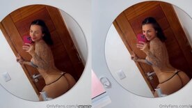 Karol Rosalin Onlyfans free showing off in the mirror