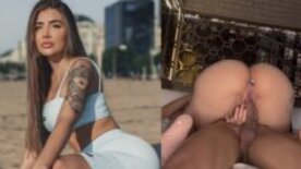 Porno do Privacy Aline Faria sentando na pica do amigo dotado