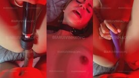 Bia Ruivinha sexo anal arrombando o cuzinho na piroca preta