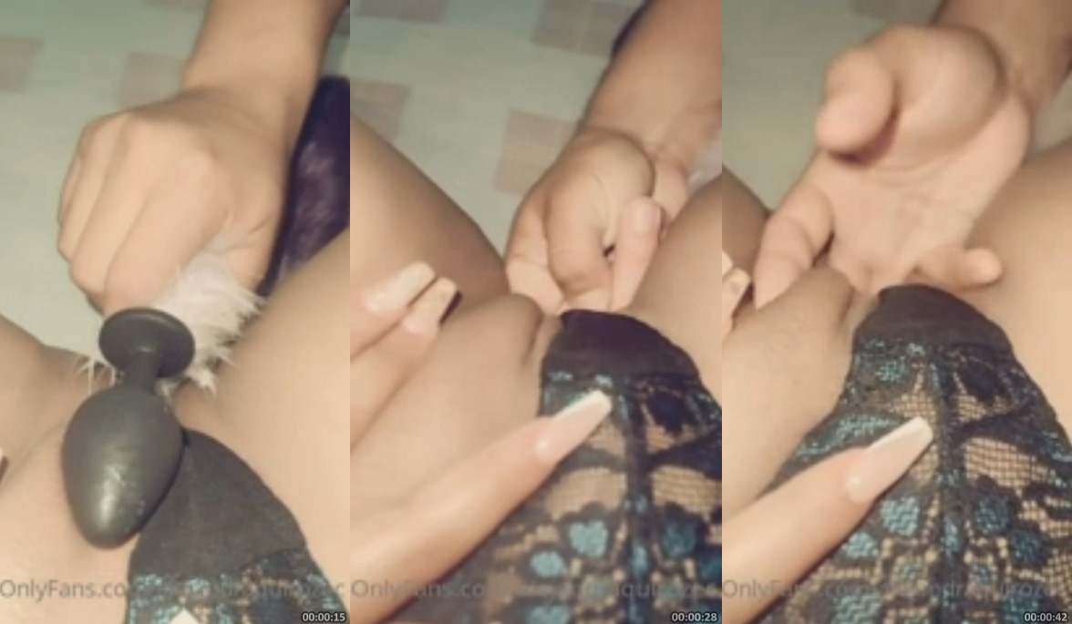 Alejandra Quiroz tomando dedada na buceta do novinho tarado - Xvideos Only
