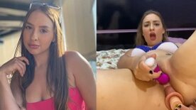 Gabi Petry gostosa novinha masturbando o cu em putaria delicia