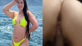 Flora Favaretto nua e safadinha dando a buceta inchada para o macho roludo