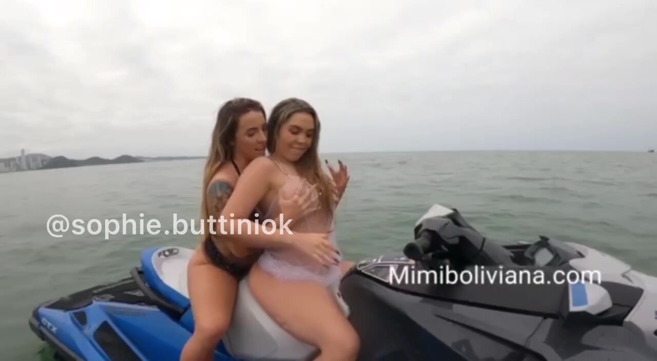 Sophie Buttini Sucking Off Her Lesbian Friend On A Jetski On The High Seas  - Cnn Amador