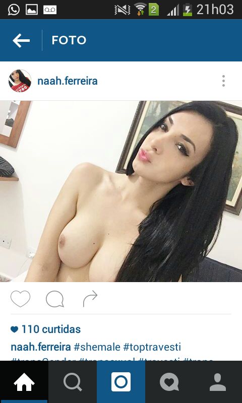 Nayara travesti linda postou nudes no instagram