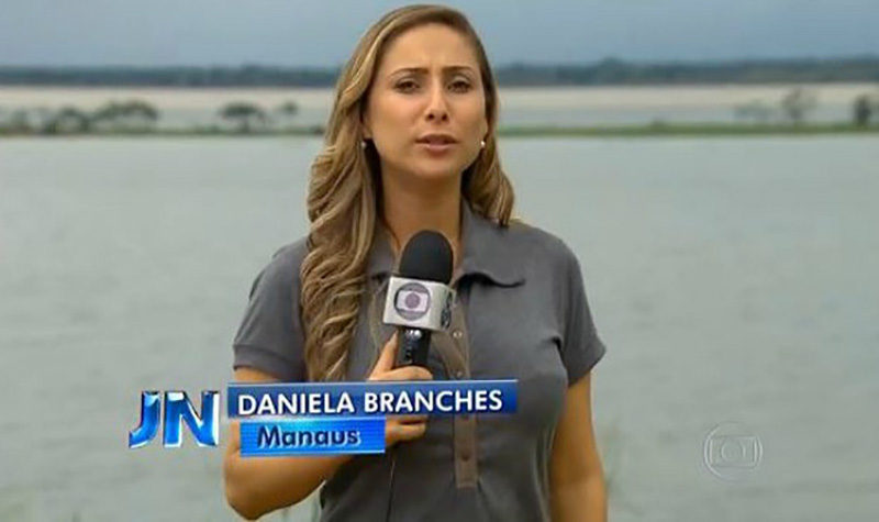 Daniela Branches repórter da globo caiu na net fotos